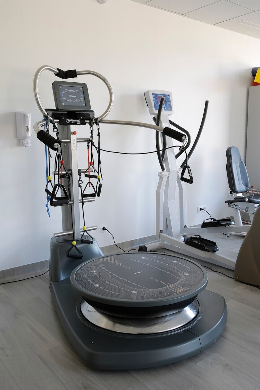 Kinésithérapeute en action