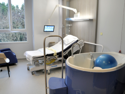 Salle d'échographie gynécologique